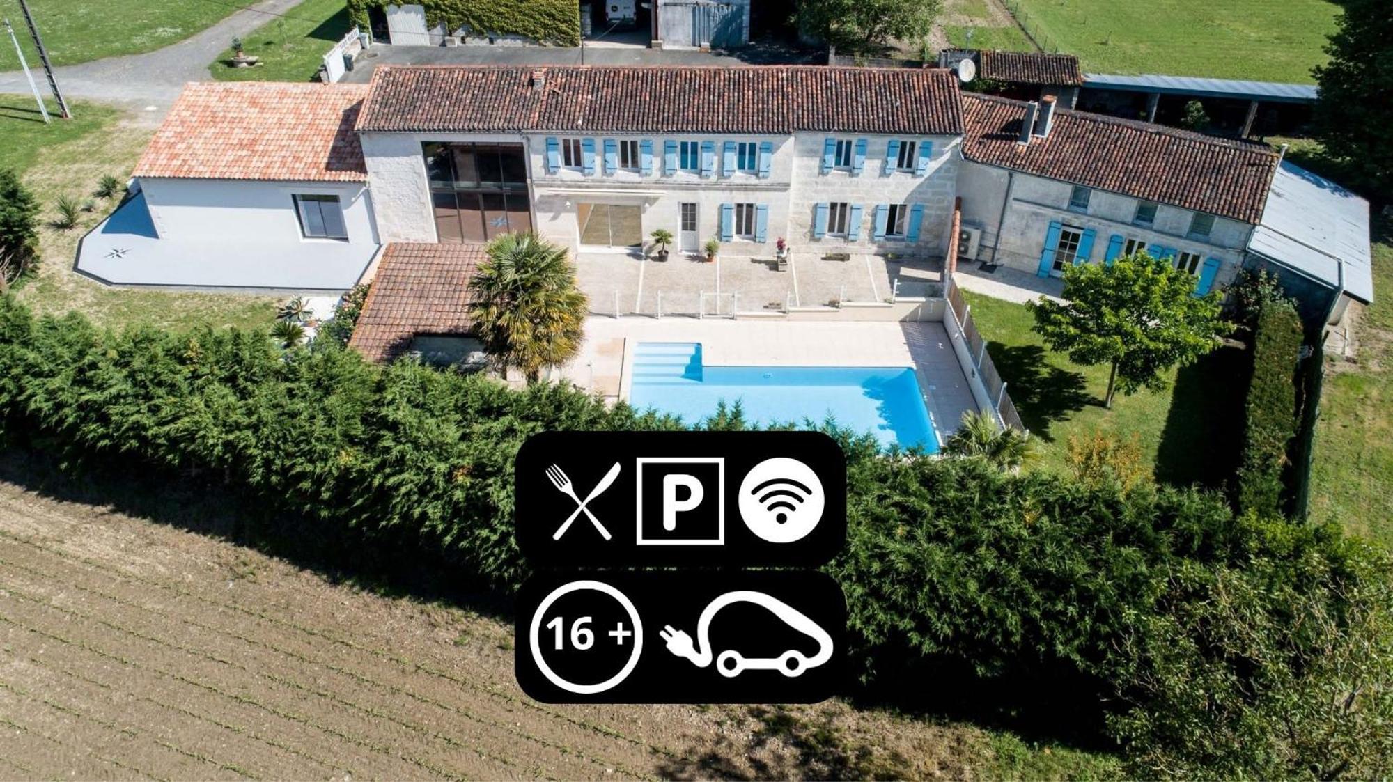 Bed and Breakfast Les Cuves - Saintes Chaniers Екстер'єр фото